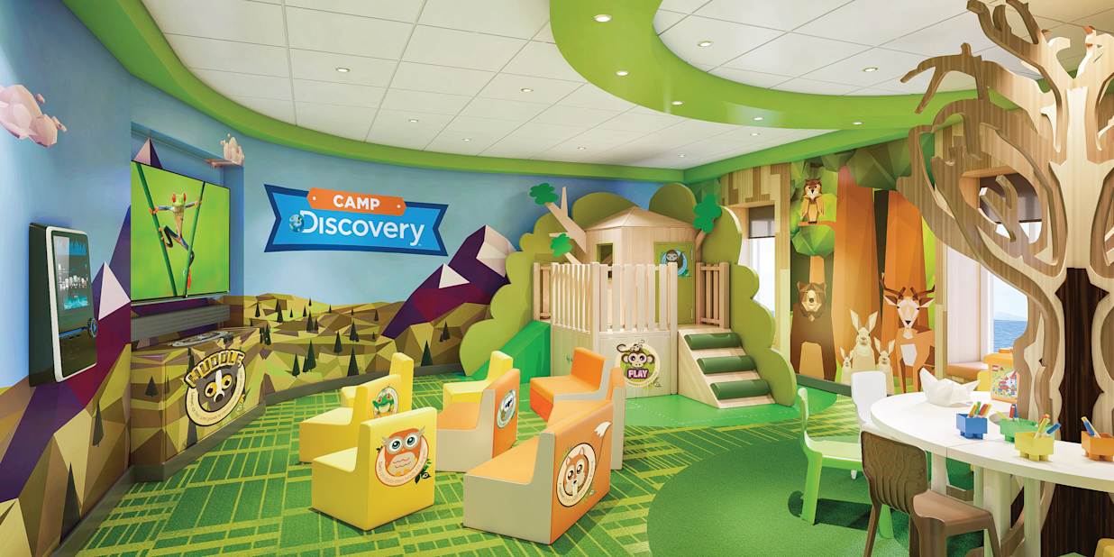 The Treehouse Kids Club on board Enchanted Princess